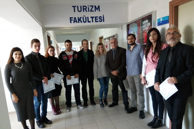 GÖREV ALANLARA TEŞEKKÜR BELGELERİ VERİLDİ
