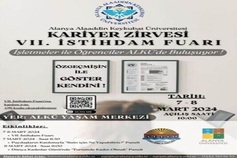 7-8 MART 2024 KARİYER ZİRVESİ 7. İSTİHDAM FUARI