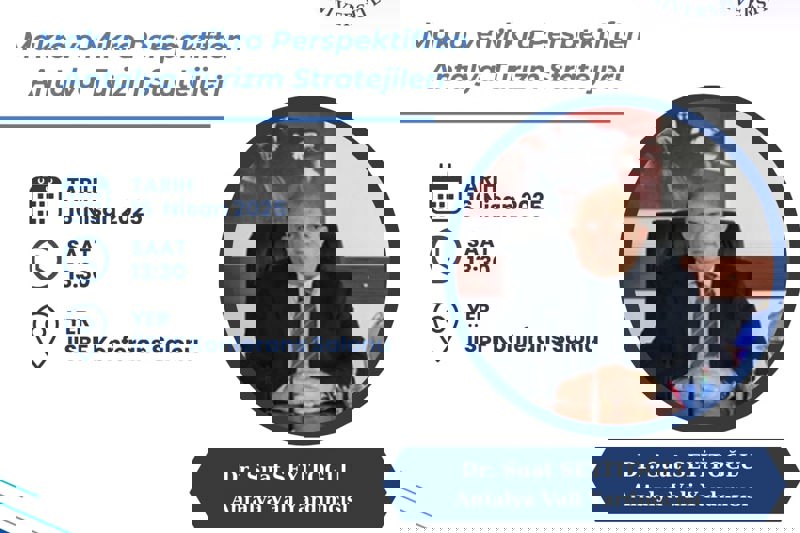 ALKÜ TURİZM FAKÜLTESİ 2025 TURİZM HAFTASI ETKİNLİKLERİ 16.04.2025