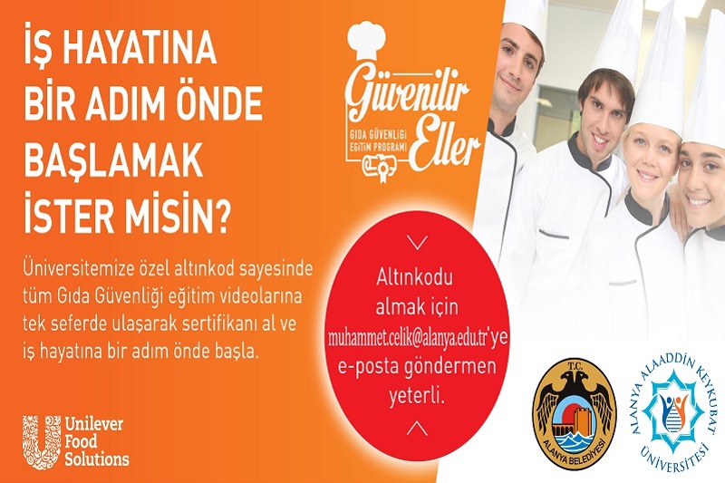 GÜVENİLİR ELLER ONLİNE GIDA GÜVENLİĞİ PROJESİ İŞ ORTAKLIĞI