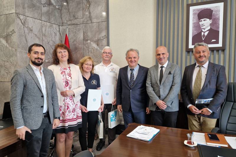Polonya Kazimierz Wielki Üniversitesi Öğretim Üyeleri ALKÜ Ziyareti